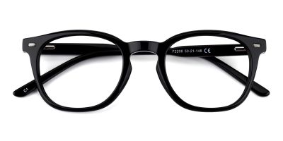 transparent frame glasses