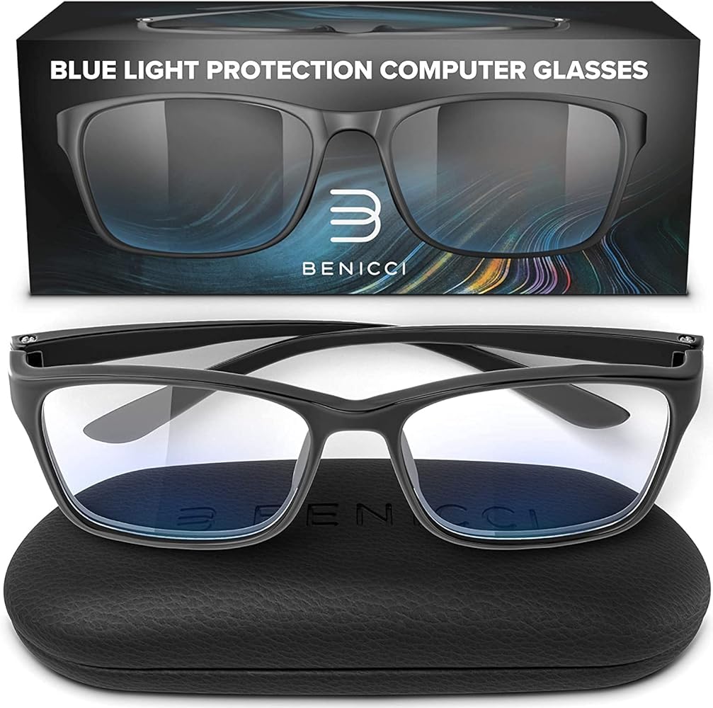 blue lens glasses