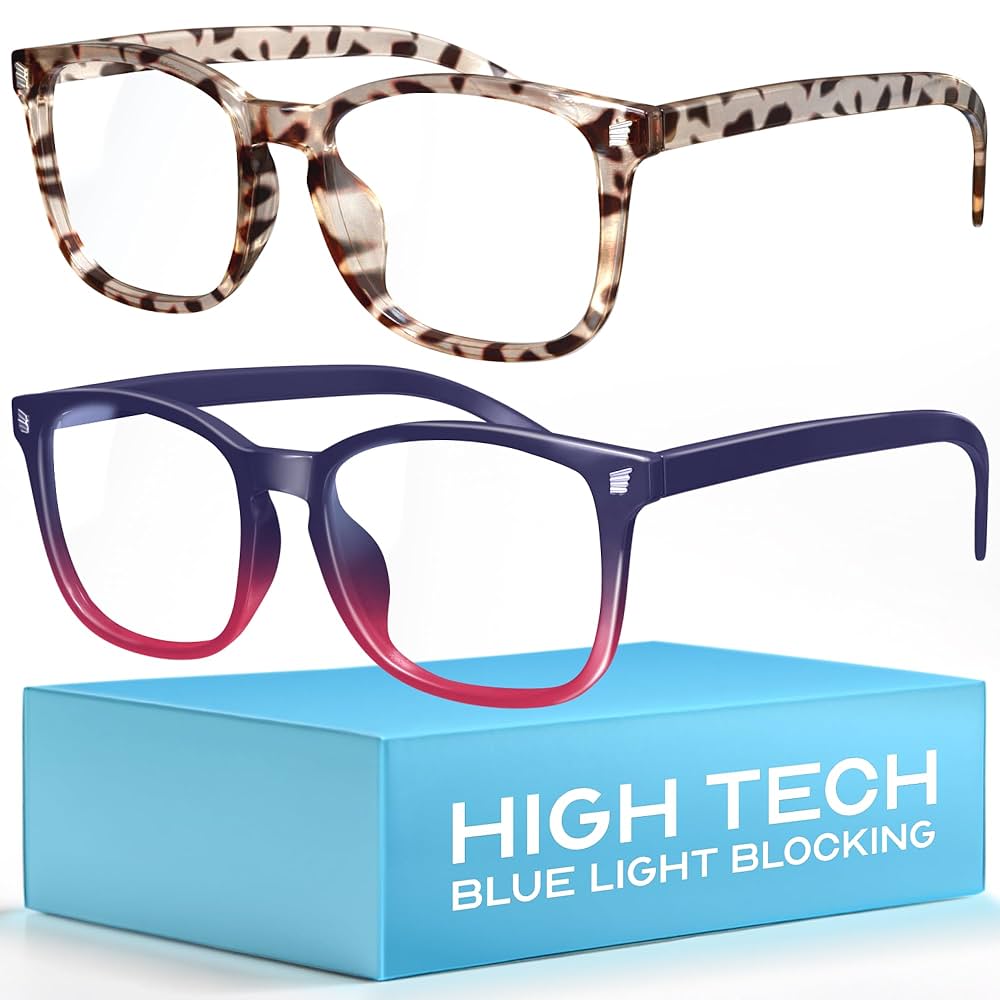 blue lens glasses