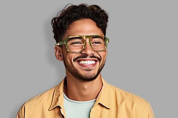 men's designer spectacle frames