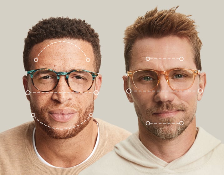 men's designer spectacle frames