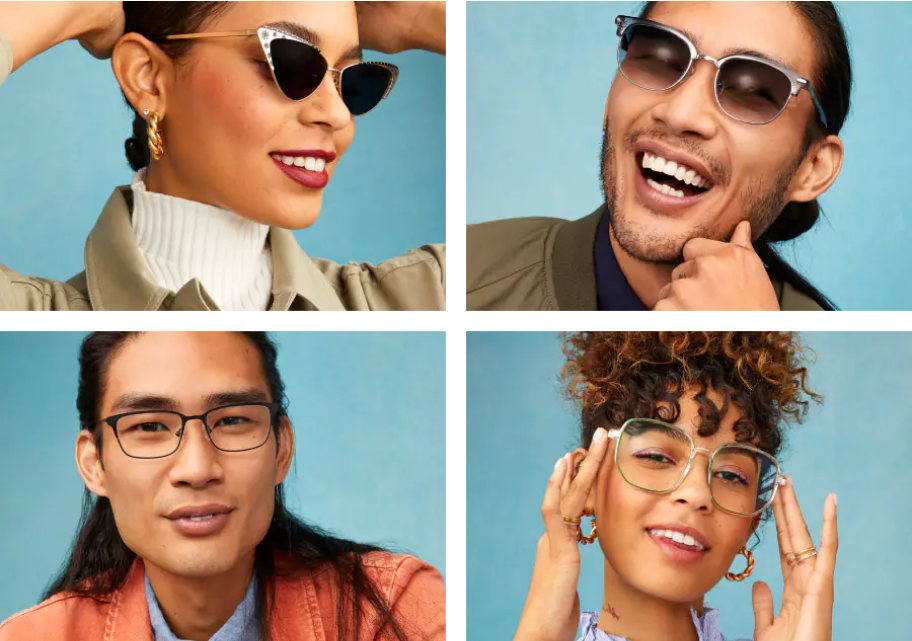 online eyeglasses shopping
