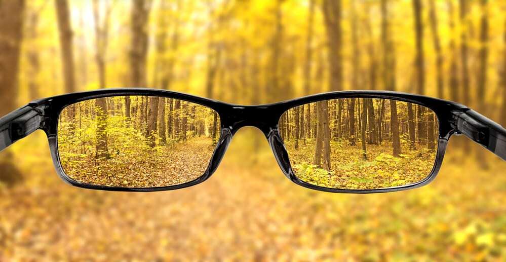 prescribed reading glasses