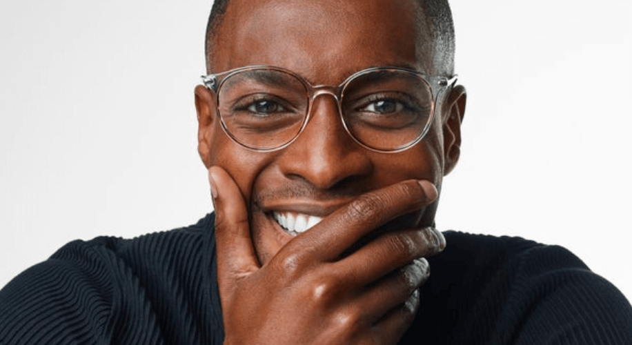 transparent frame glasses